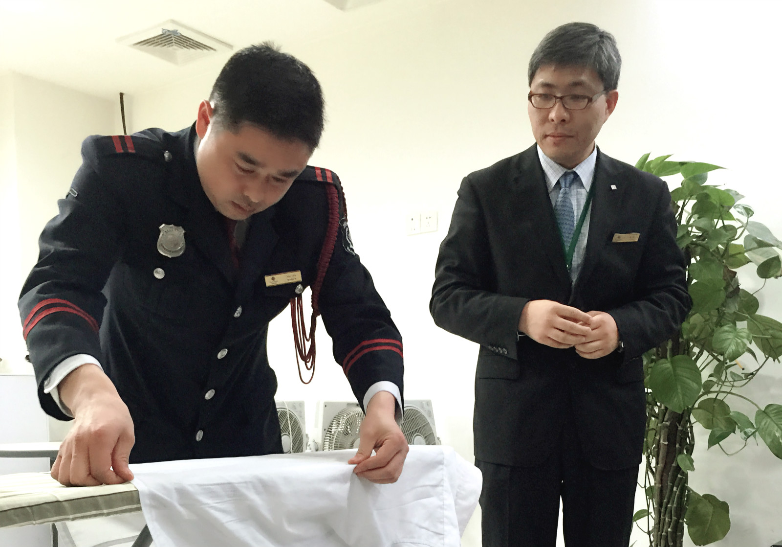小細節(jié)大形象——秩序形象提升之熨燙培訓